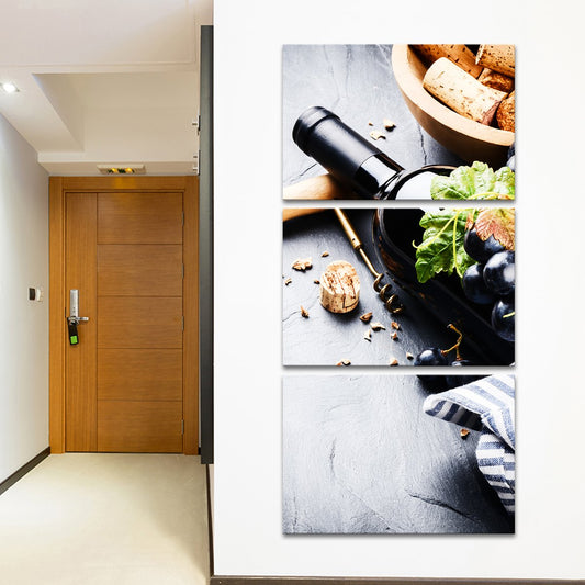 Corked Multi Panel Canvas Wall Art