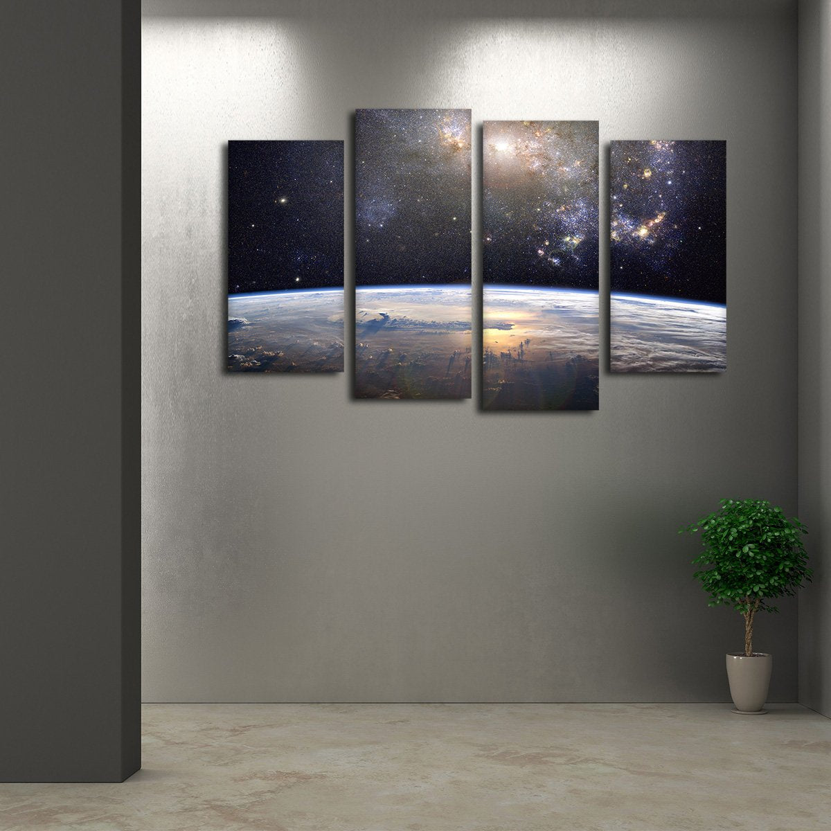 Cosmic Beauty Multi Panel Canvas Wall Art