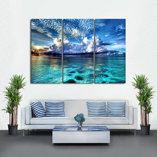 Cozumel Island Multi Panel Canvas Wall Art