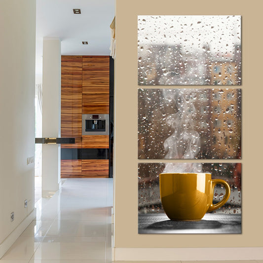 Cozy Morning Multi Panel Canvas Wall Art