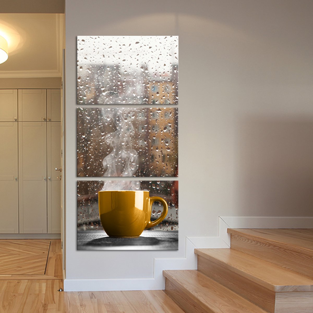 Cozy Morning Multi Panel Canvas Wall Art