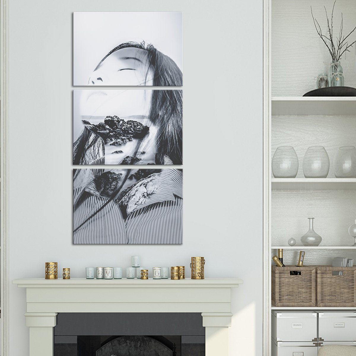 Crashing Within Multi Panel Canvas Wall Art