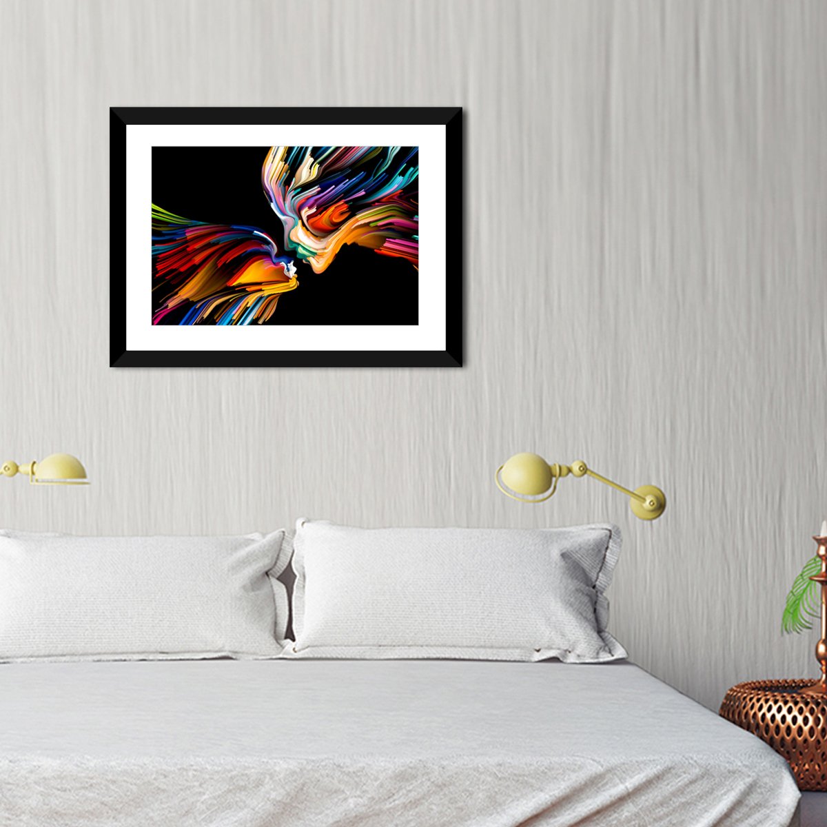 Creative Profile Multi Panel Canvas Wall Art