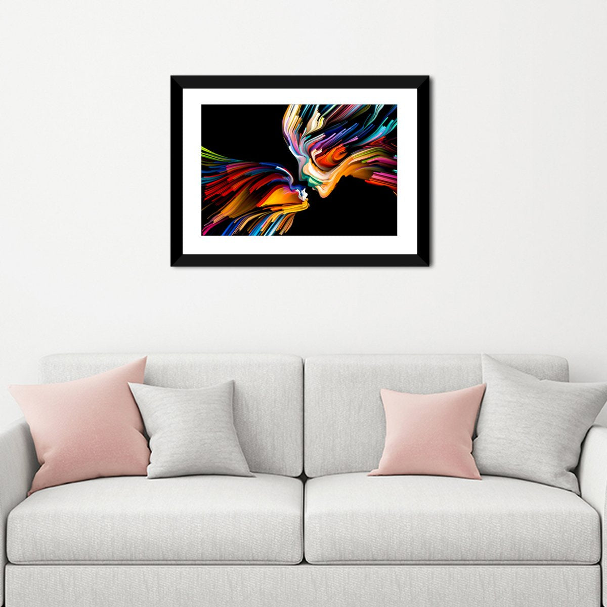 Creative Profile Multi Panel Canvas Wall Art