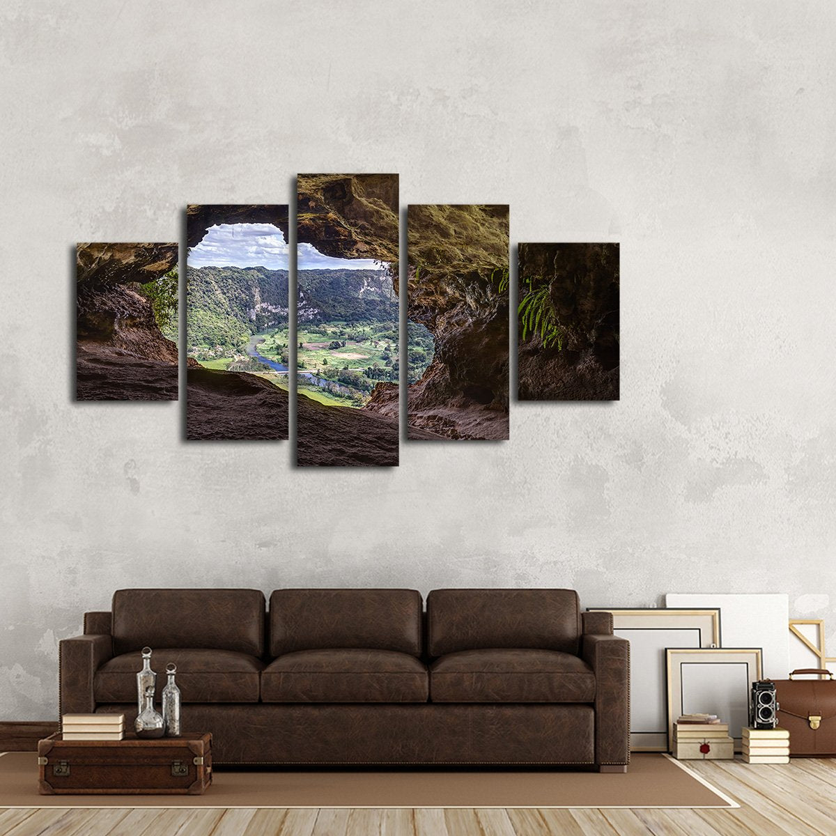 Cueva Ventana Multi Panel Canvas Wall Art