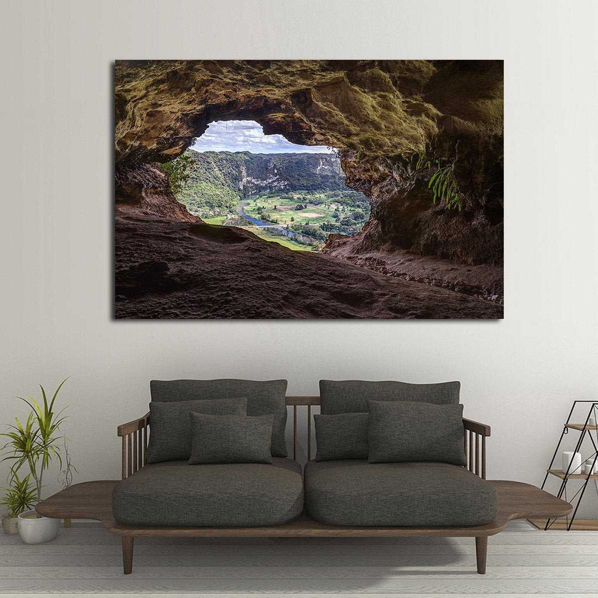 Cueva Ventana Multi Panel Canvas Wall Art