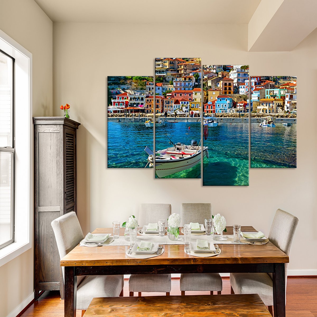 Menorca Island Multi Panel Canvas Wall Art