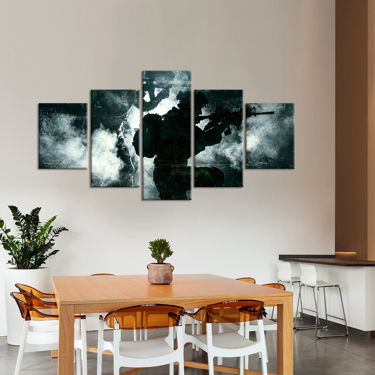 Freedom Isn't Free Multi Panel Canvas Wall Art
