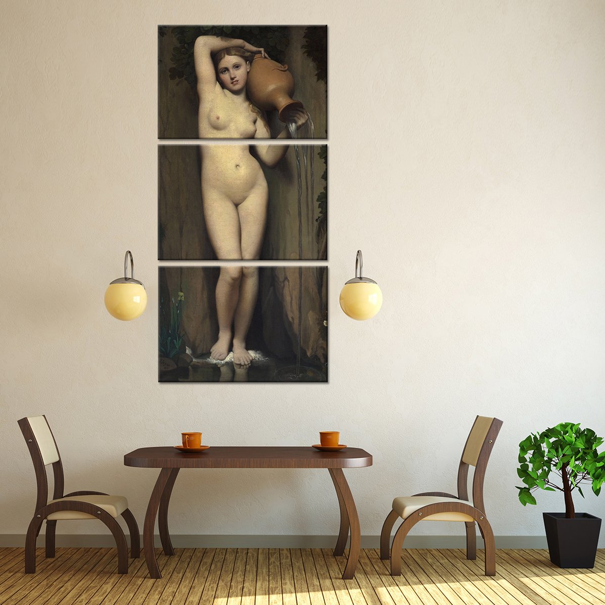 The Source Multi Panel Canvas Wall Art