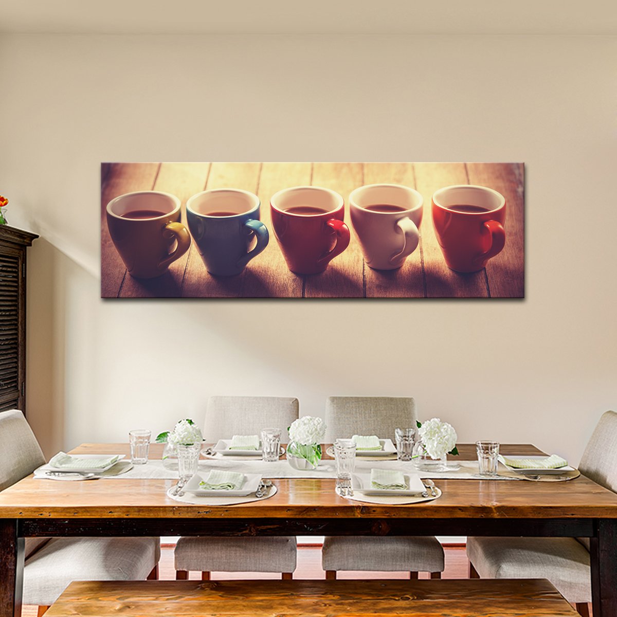 Grab Your Favorite Coffee Multi Panel Canvas Wall Art