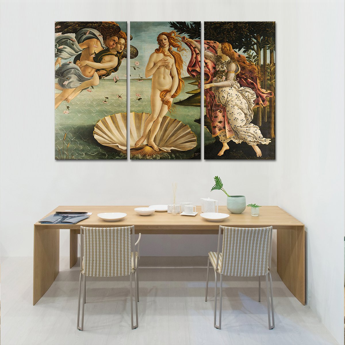 The Birth Of Venus Multi Panel Canvas Wall Art