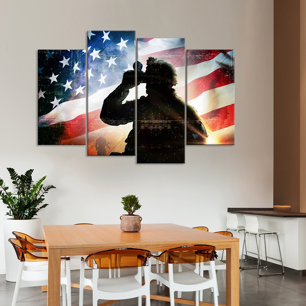 Worth Fighting For Multi Panel Canvas Wall Art