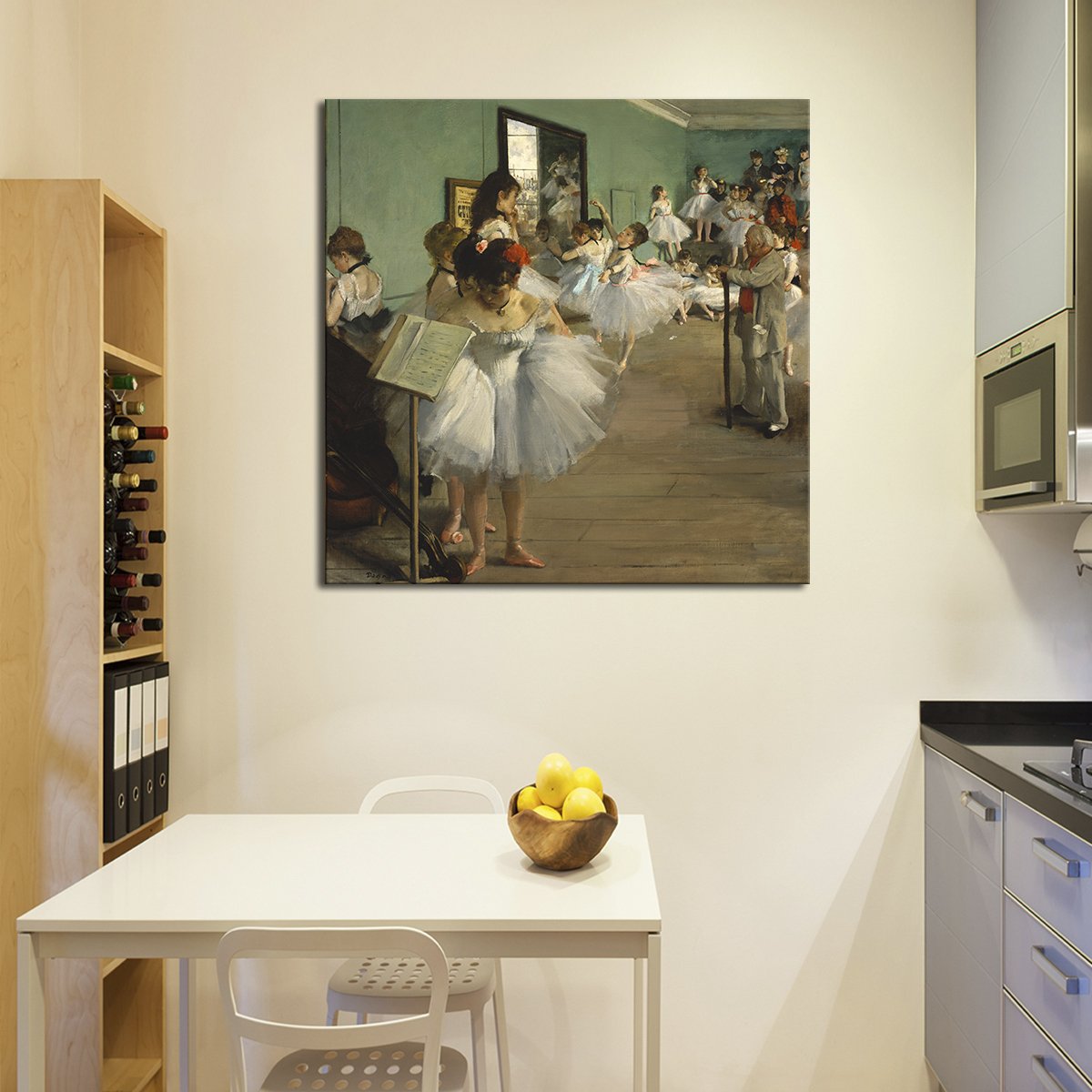 The Dance Class Canvas Wall Art