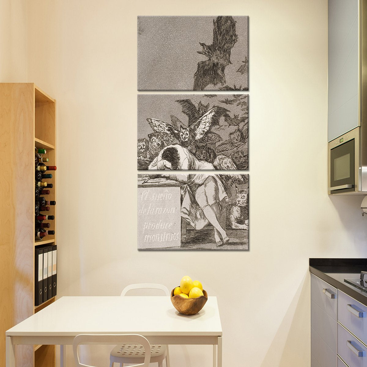 The Sleep Of Reason Multi Panel Canvas Wall Art