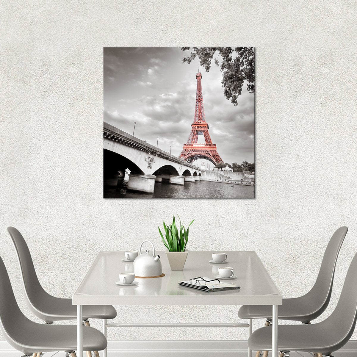 Pride Of Paris Pop Multi Panel Canvas Wall Art