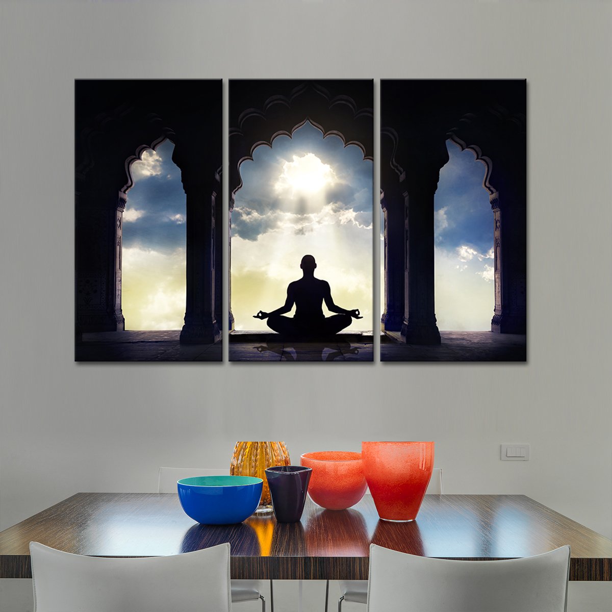 Meditation Multi Panel Canvas Wall Art