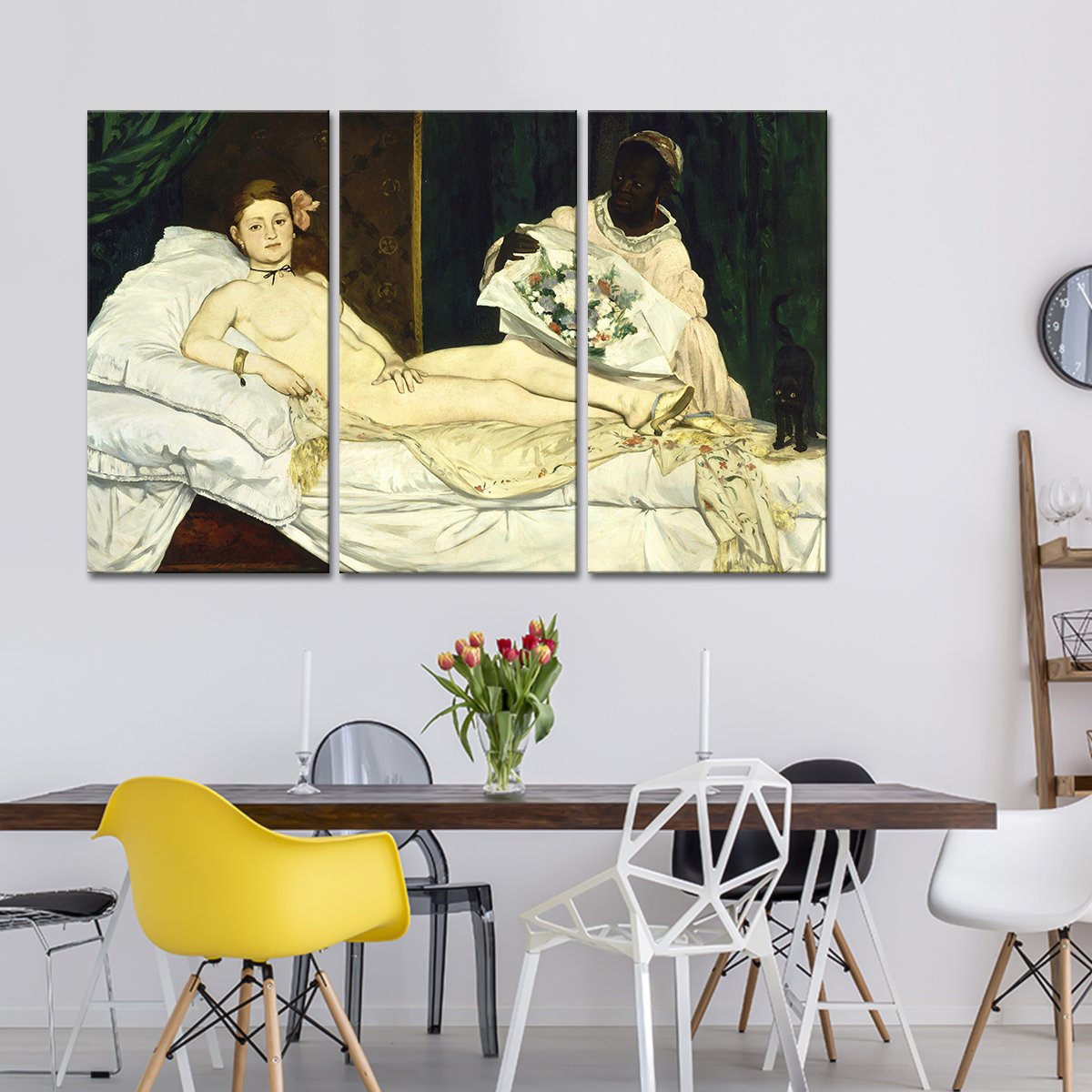 Olympia Multi Panel Canvas Wall Art
