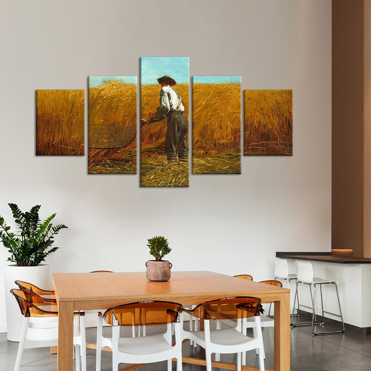 The Veteran In A New Field Multi Panel Canvas Wall Art