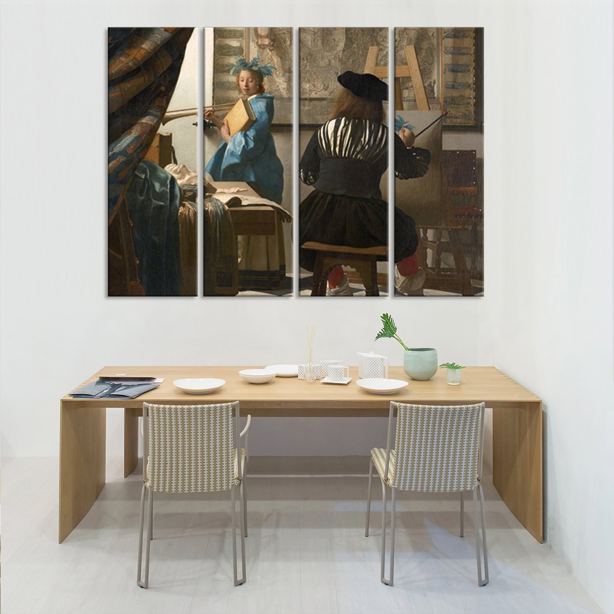 The Art of Painting Multi Panel Canvas Wall Art
