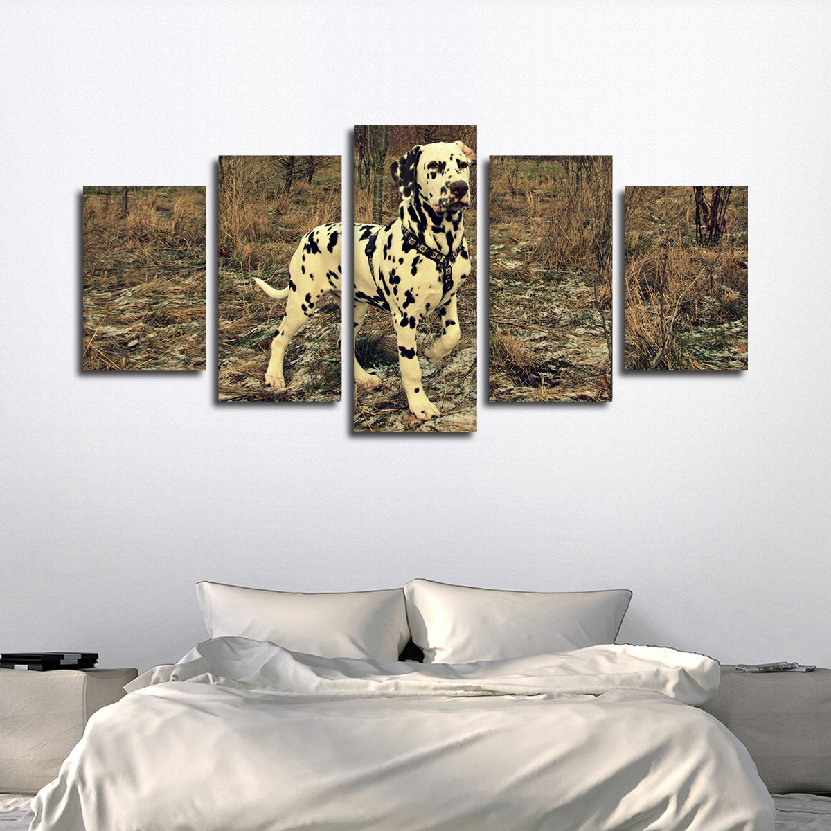 Dalmatian Dog Multi Panel Canvas Wall Art