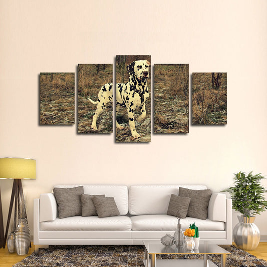 Dalmatian Dog Multi Panel Canvas Wall Art