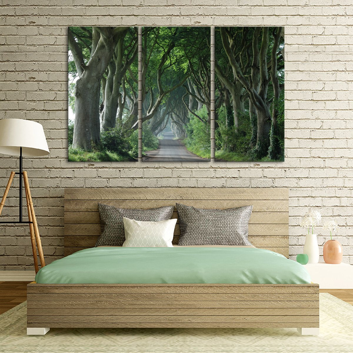 Dark Hedges Multi Panel Canvas Wall Art