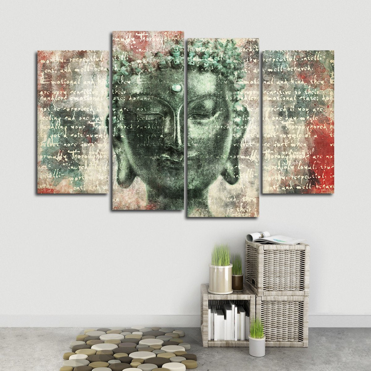 Decorate The Soul Multi Panel Canvas Wall Art