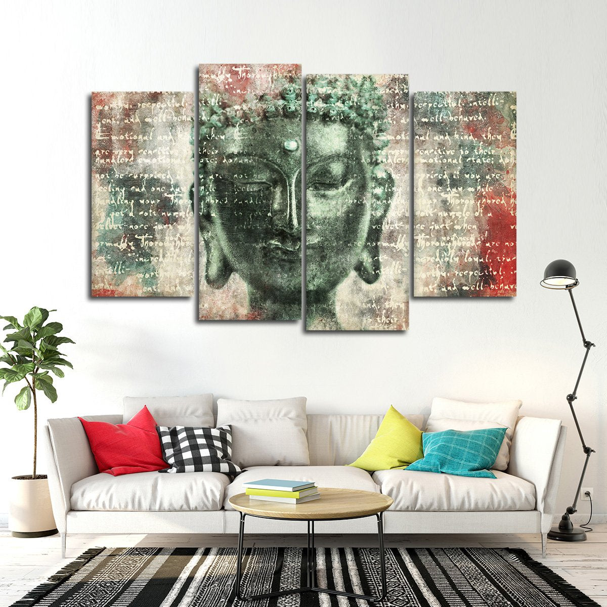 Decorate The Soul Multi Panel Canvas Wall Art