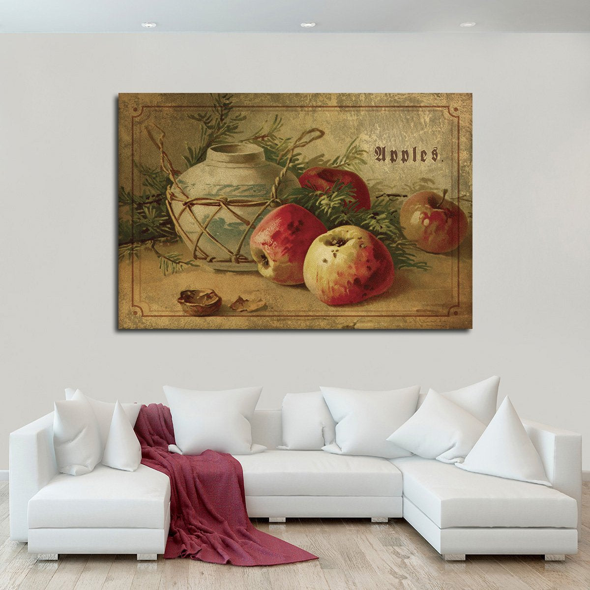 Delicious Apples Multi Panel Canvas Wall Art