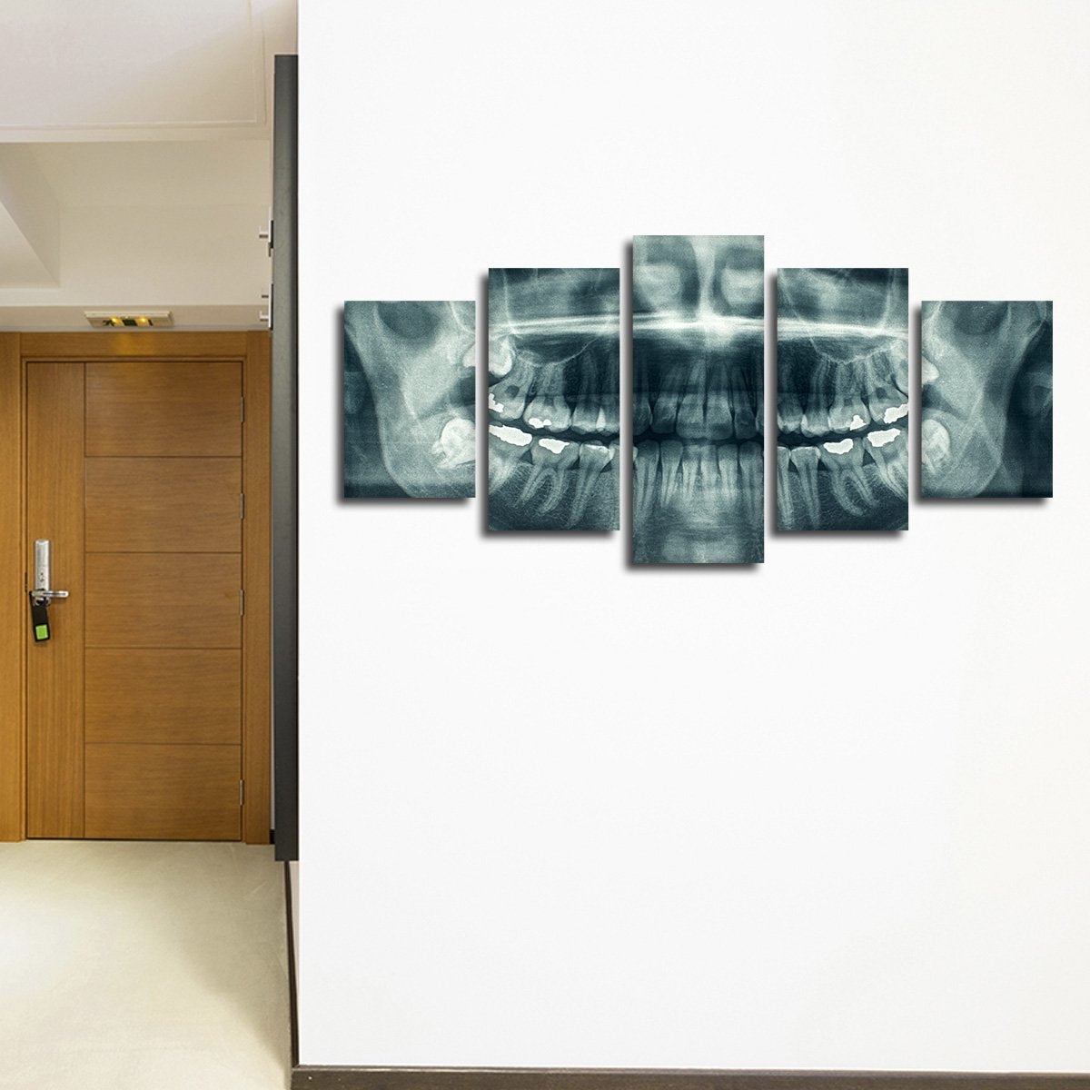 Dental X Ray Multi Panel Canvas Wall Art