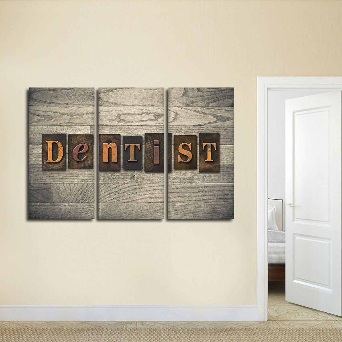 Dentist Multi Panel Canvas Wall Art