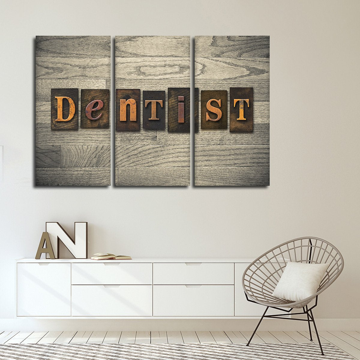 Dentist Multi Panel Canvas Wall Art