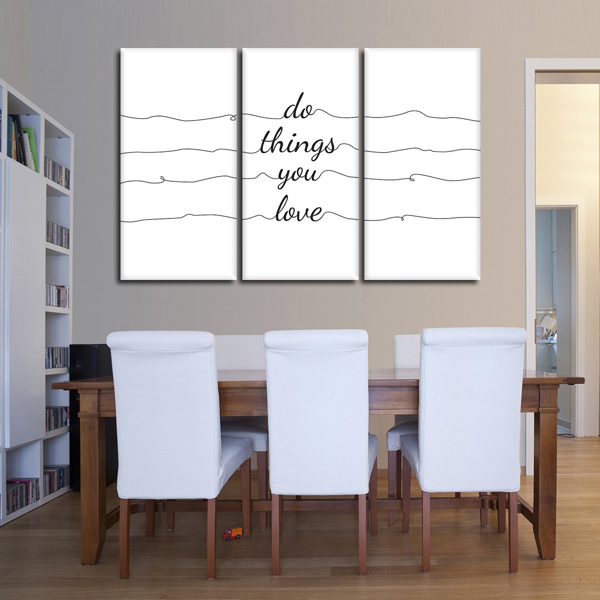 Do Things You Love Multi Panel Canvas Wall Art