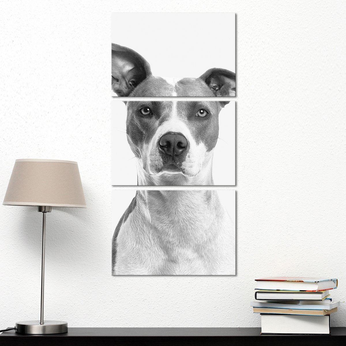 Dog Portrait Multi Panel Canvas Wall Art