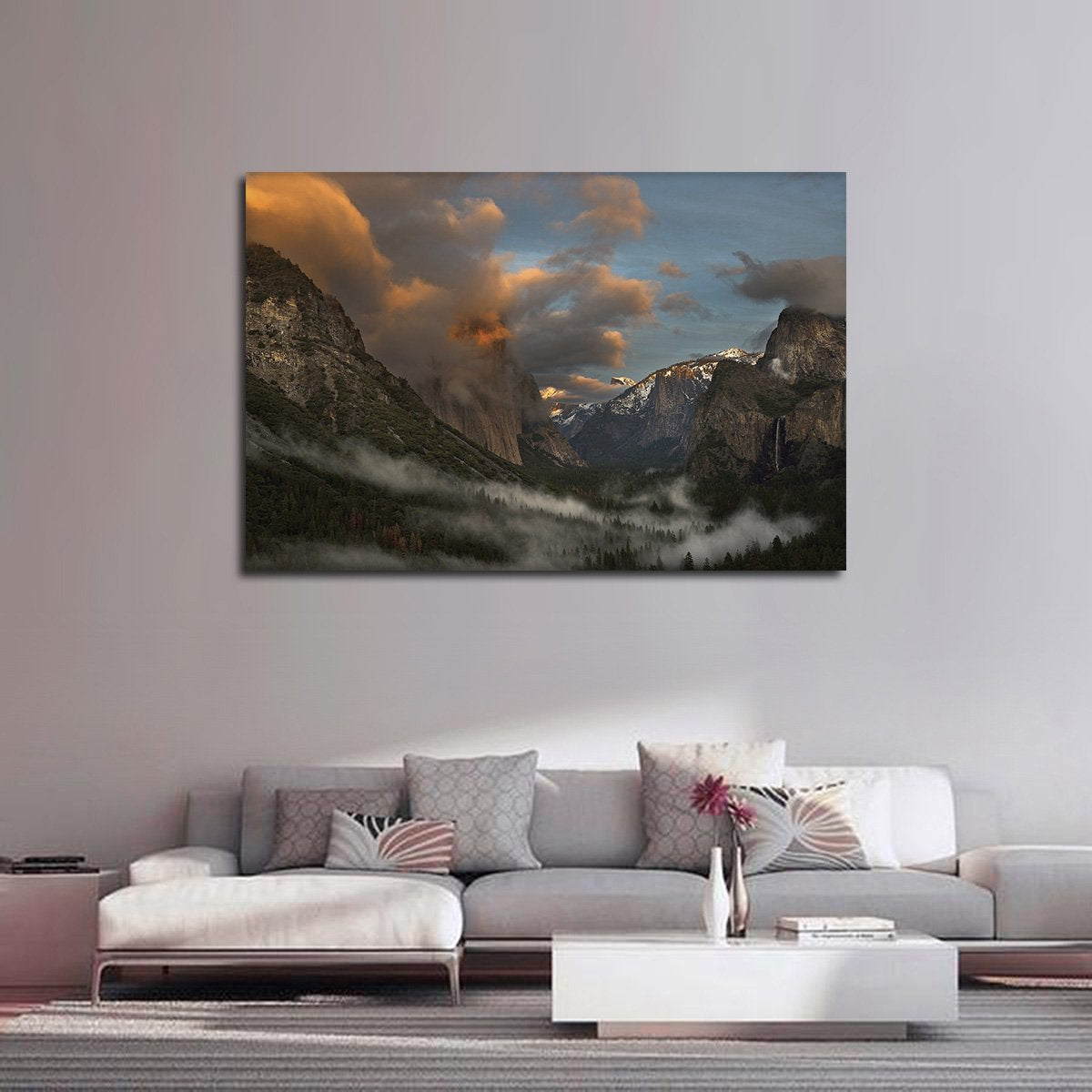 Down in the Valley Multi Panel Canvas Wall Art