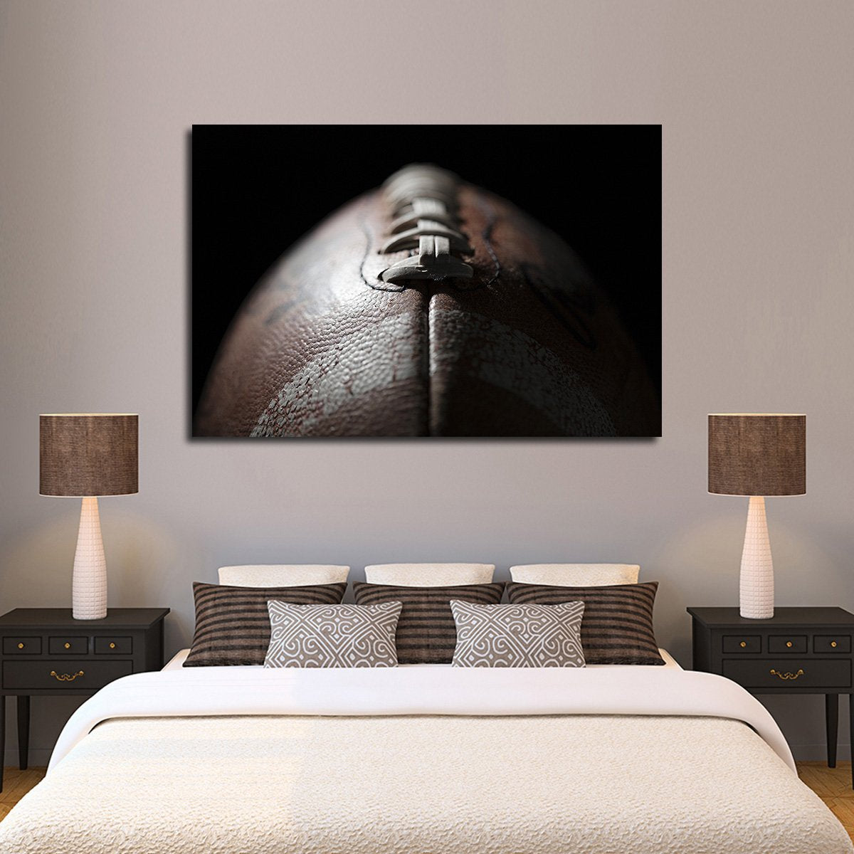 Dream Football Multi Panel Canvas Wall Art