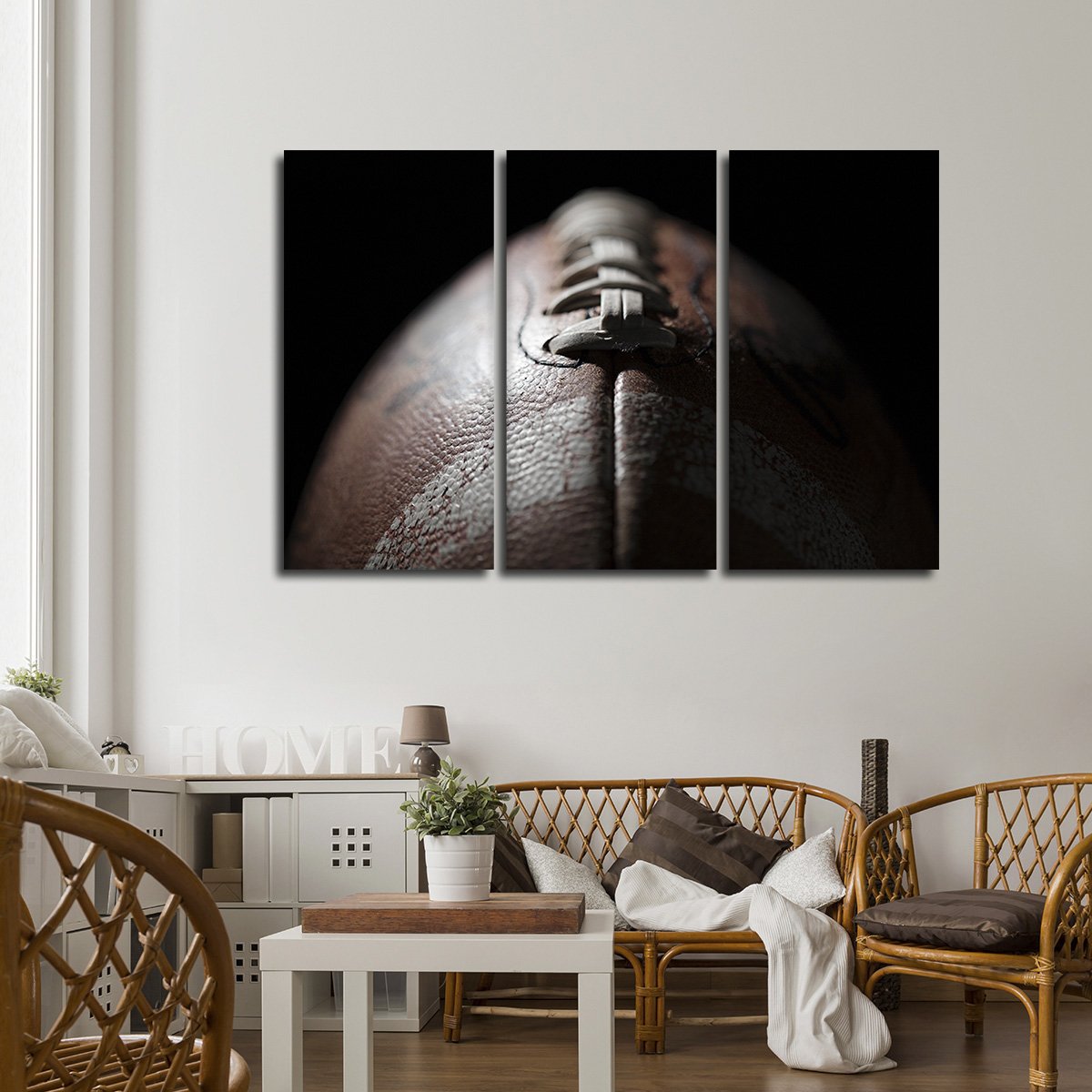 Dream Football Multi Panel Canvas Wall Art