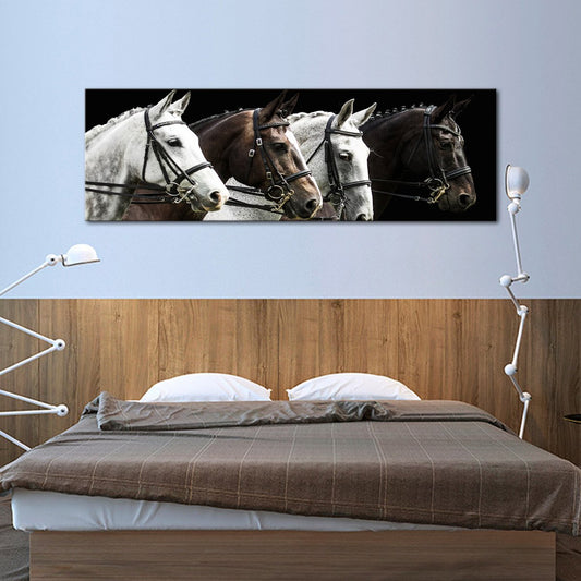 Dressage Competition Multi Panel Canvas Wall Art