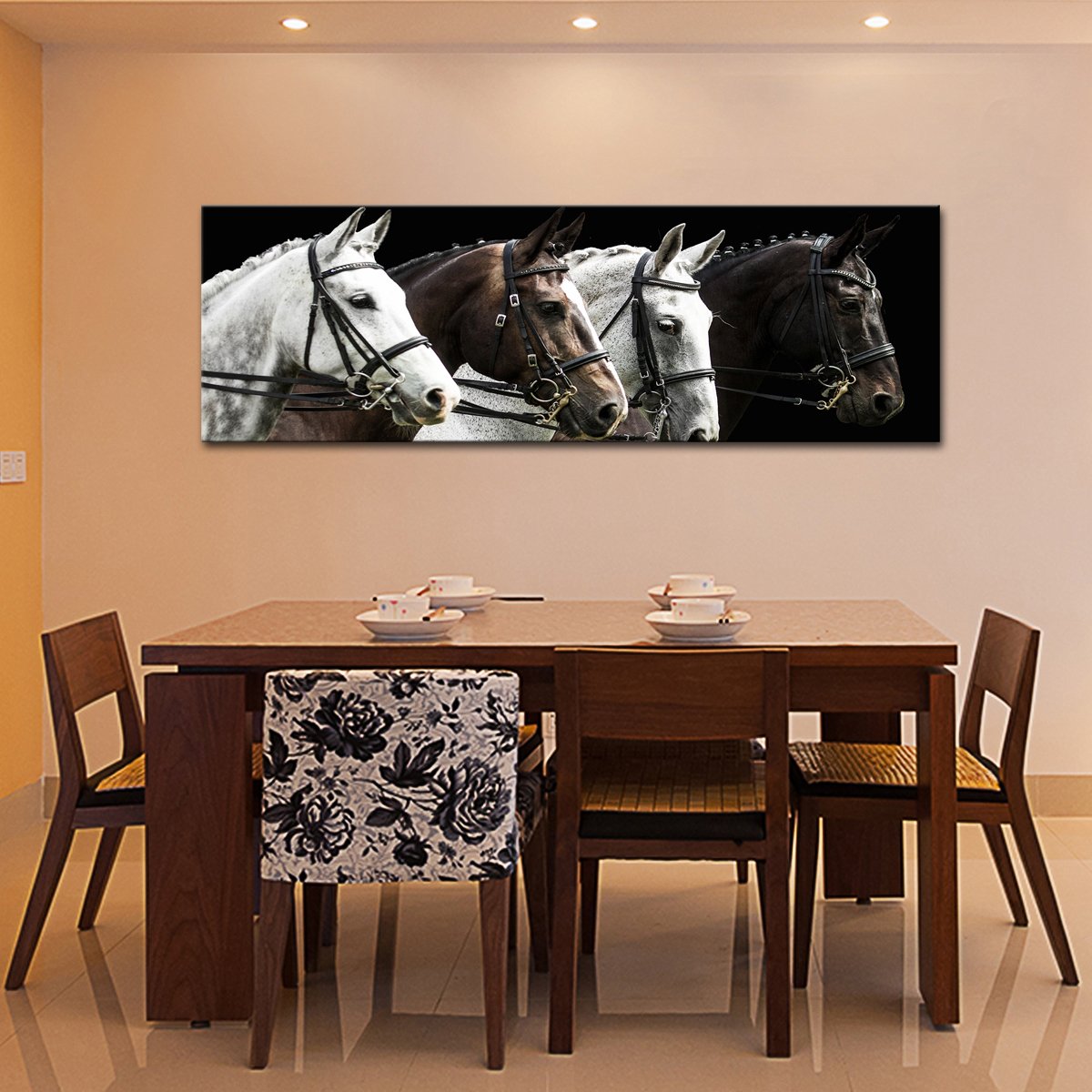 Dressage Competition Multi Panel Canvas Wall Art