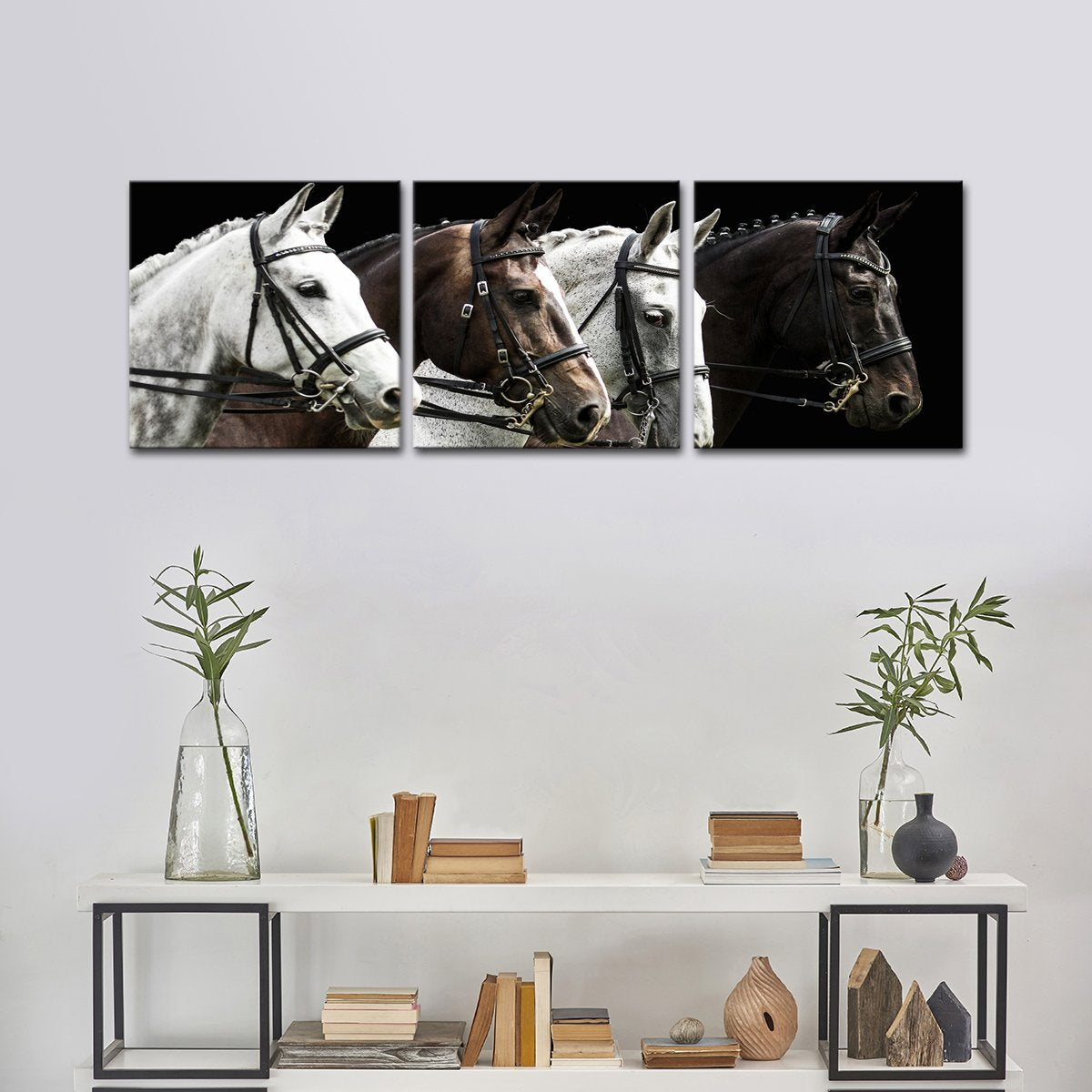 Dressage Competition Multi Panel Canvas Wall Art