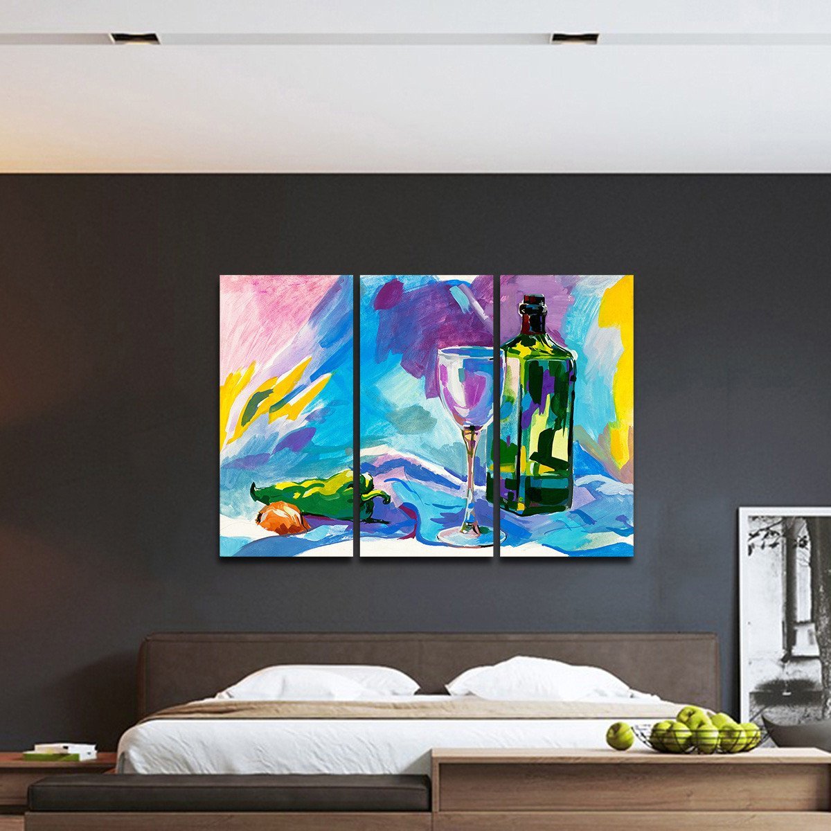 Drink Away Multi Panel Canvas Wall Art
