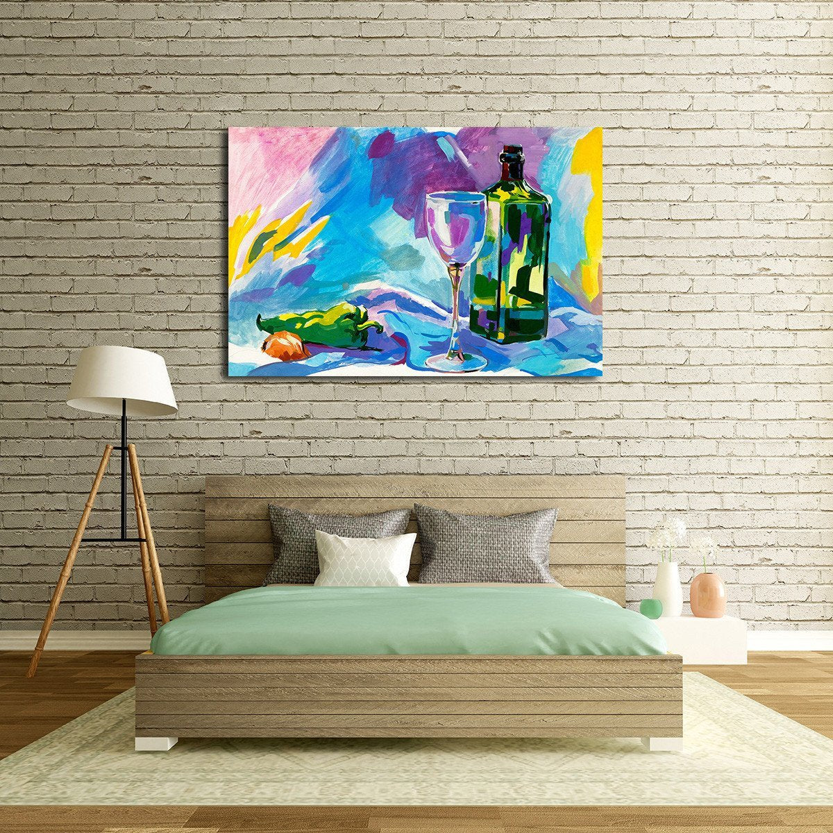 Drink Away Multi Panel Canvas Wall Art