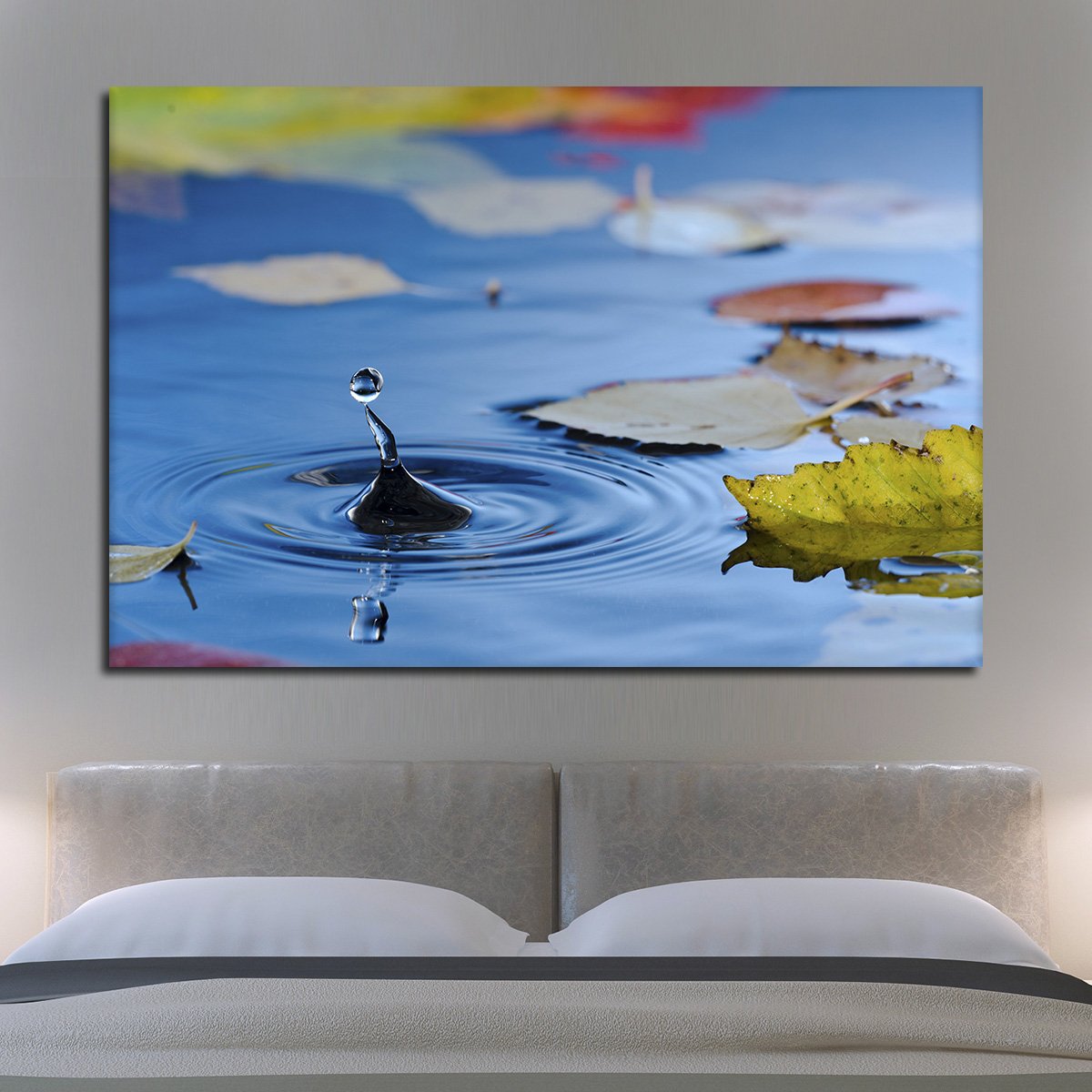 Drip Drop Multi Panel Canvas Wall Art