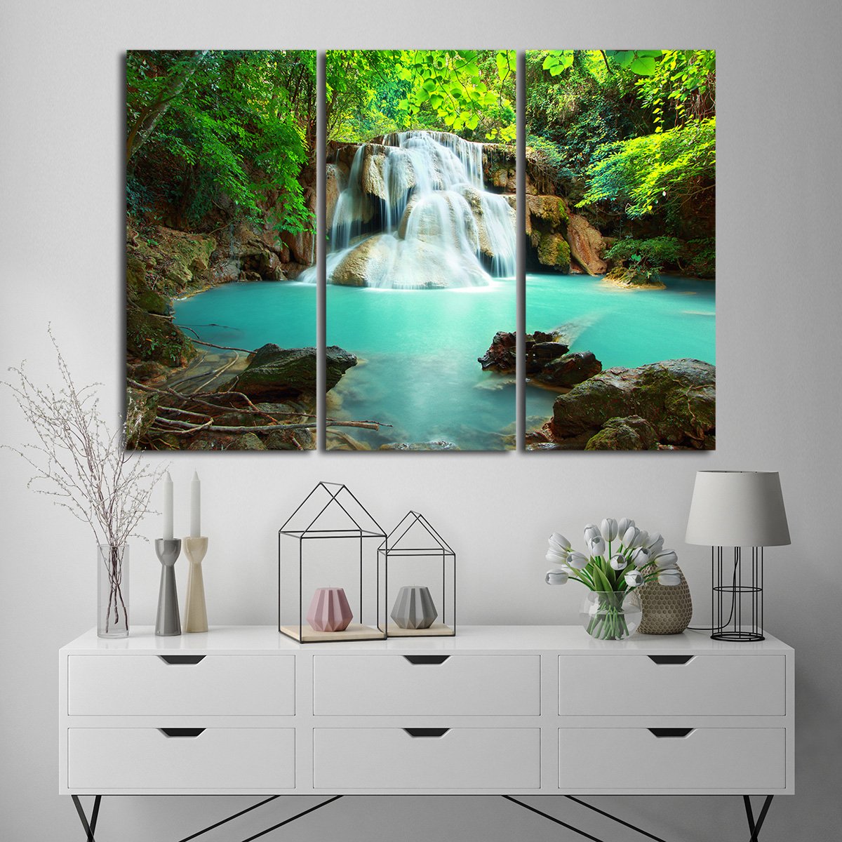 Driver Of Nature Multi Panel Canvas Wall Art