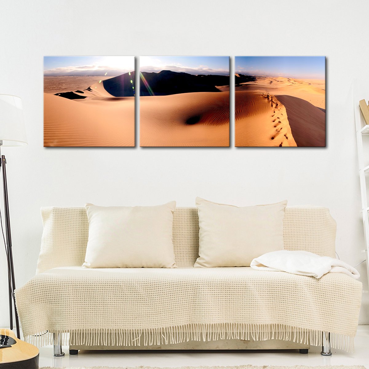 Dunes Of The Desert Multi Panel Canvas Wall Art