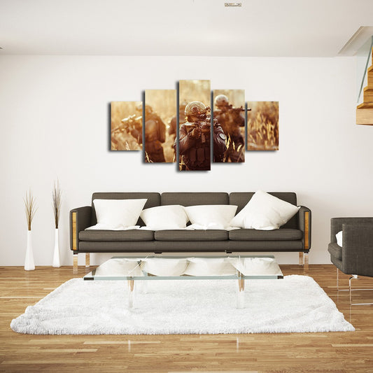 Duty Multi Panel Canvas Wall Art