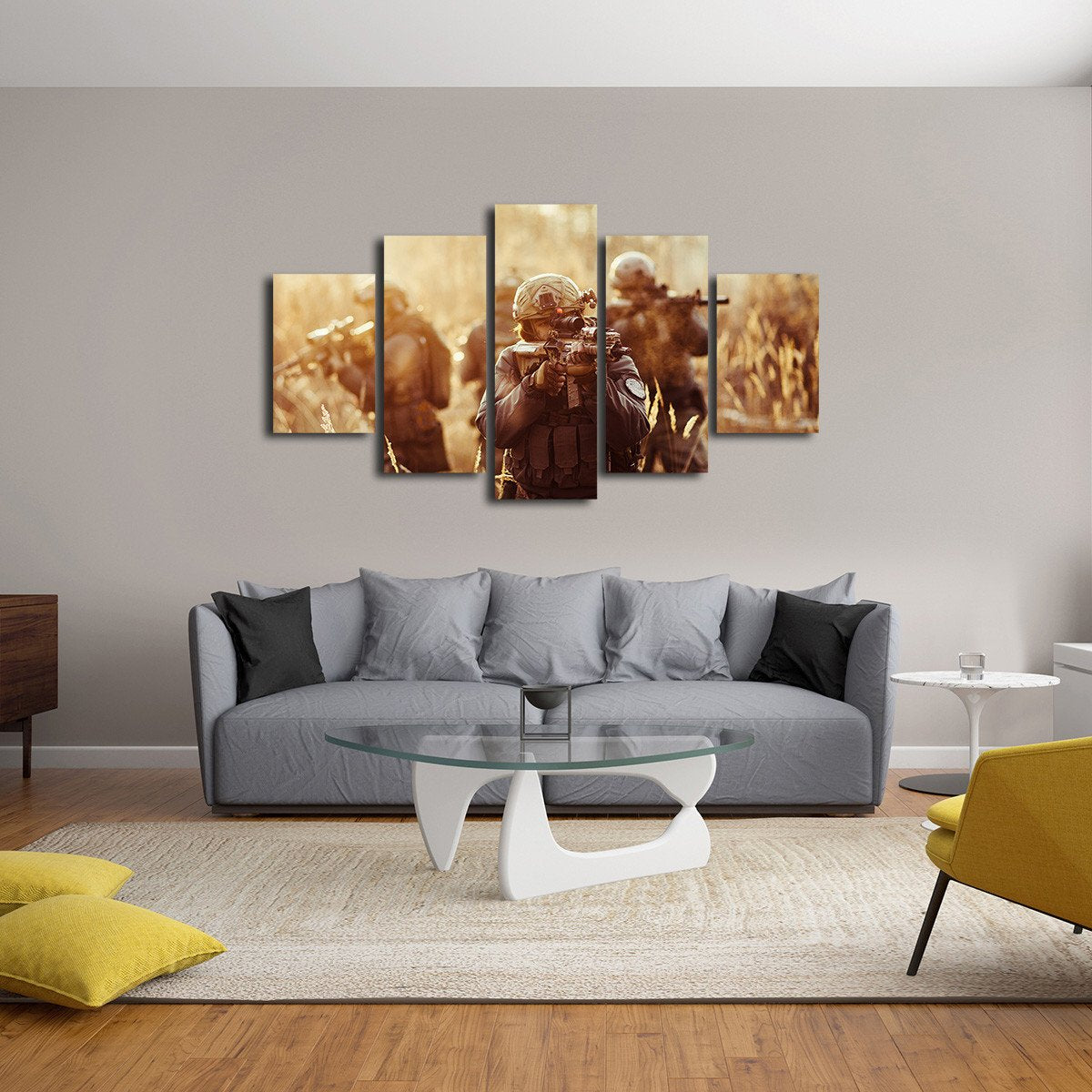 Duty Multi Panel Canvas Wall Art