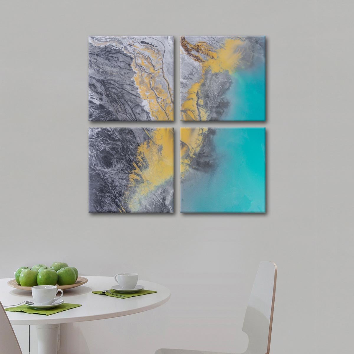 Dynamic Colors of Nature Multi Panel Canvas Wall Art