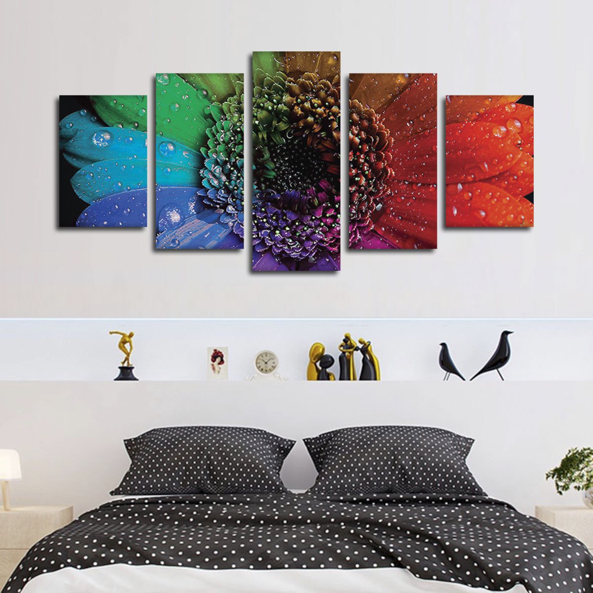 Earth Flower Multi Panel Canvas Wall Art