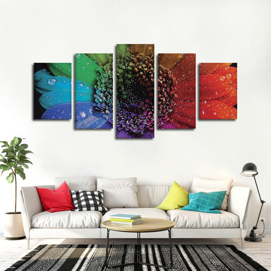 Earth Flower Multi Panel Canvas Wall Art